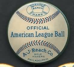1910 AJ Reach OAL Ball Pin